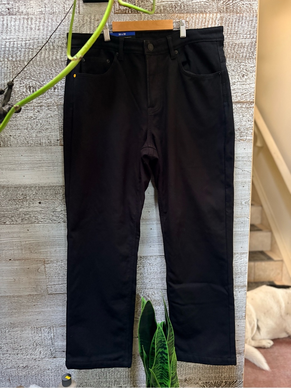 Caterpillar | NWT Fleece-Lined Insulated Canvas Pant - Men's 36x30, Black